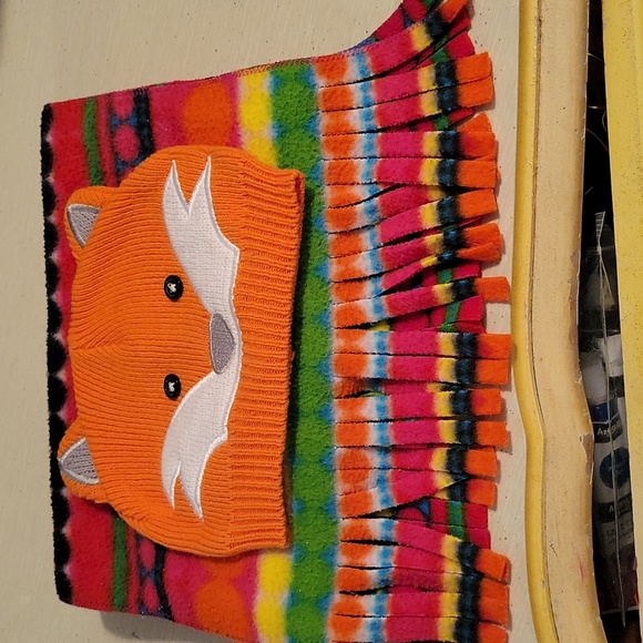 Fox beanie hat~scarf - Picture 1 of 2